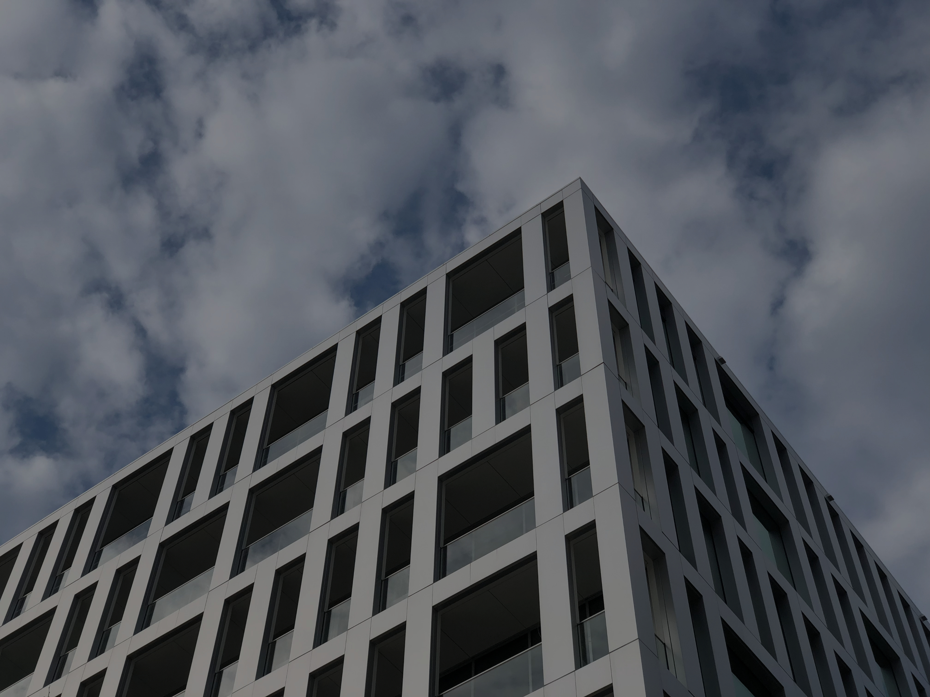 Modernes Gebäude für Objektschutz